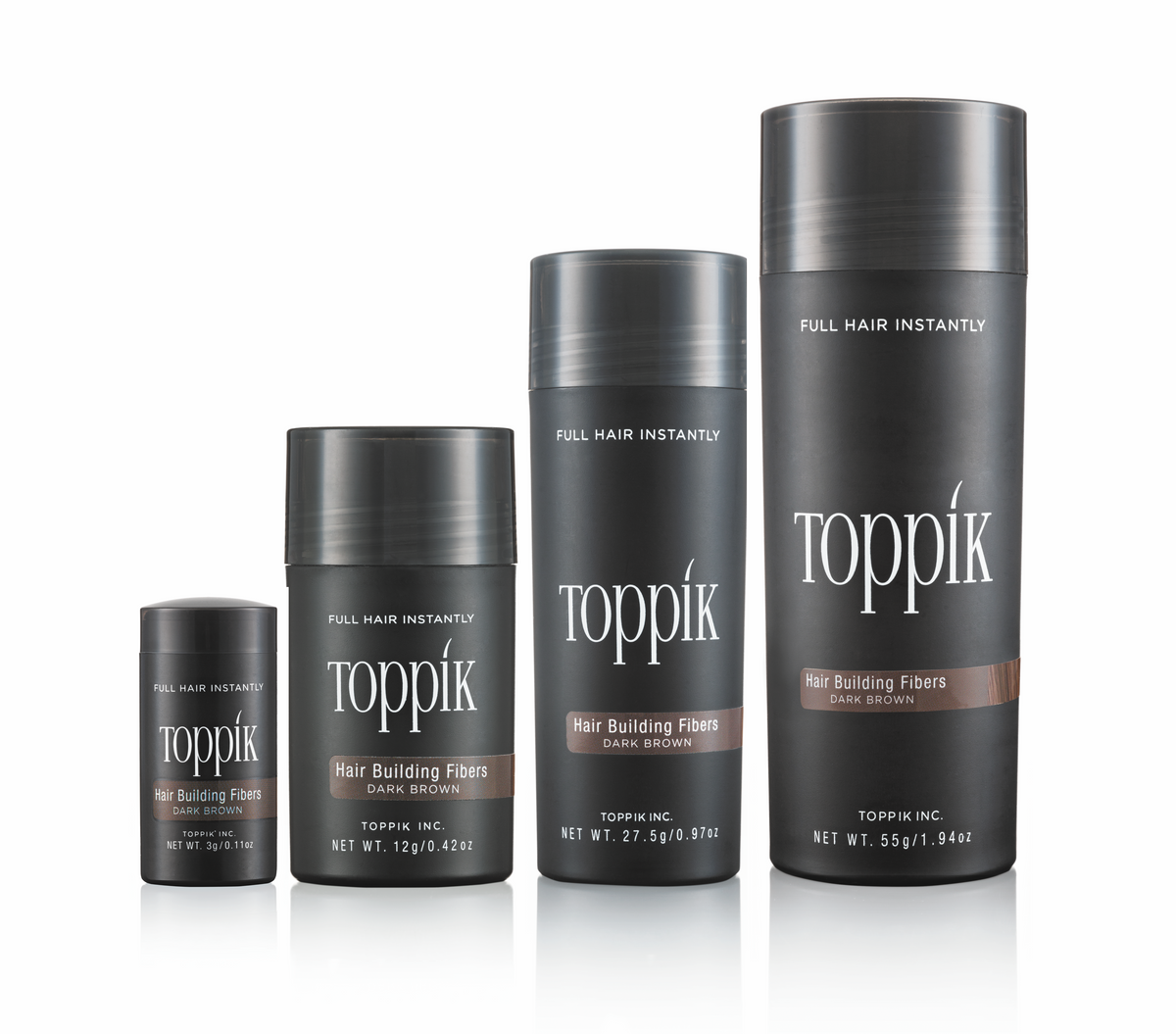 Toppik Hair Building Fibers - Keratin Fibers – Toppik.com