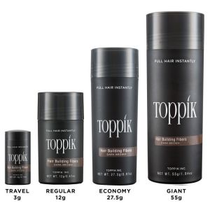 Toppik Fibers in all 4 sizes