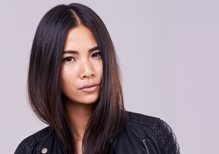 hair types: straight hair