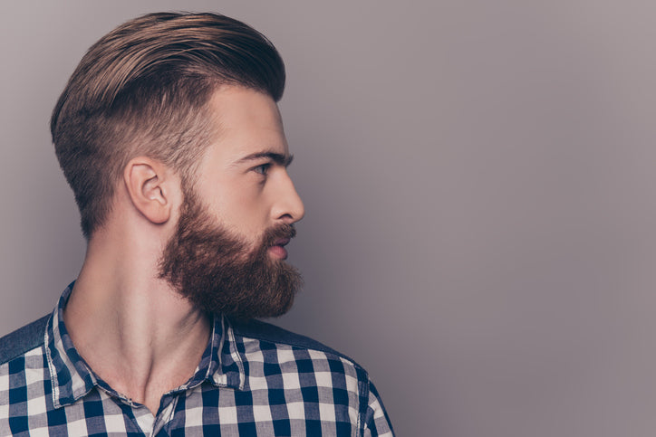 styling a beard with beard fillers