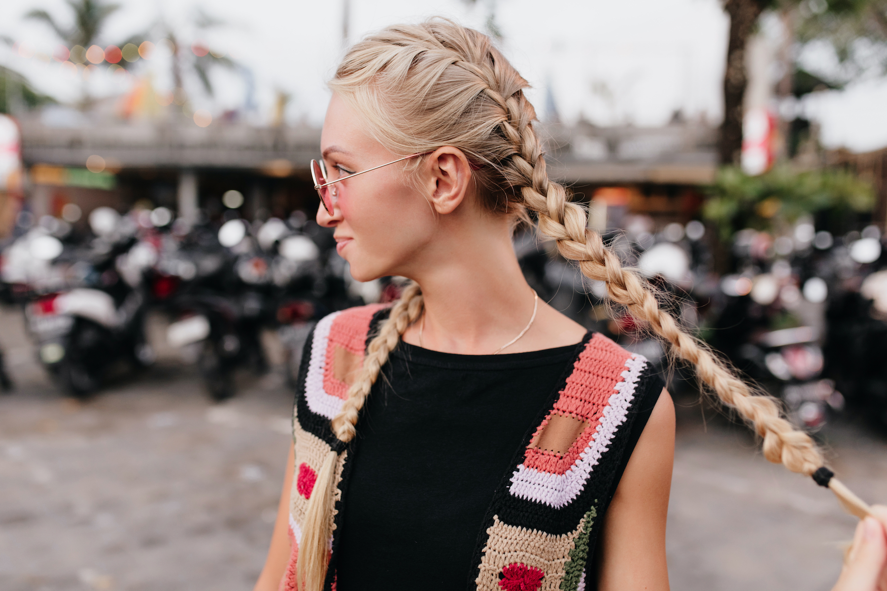 french braids best hairstyles for traveling