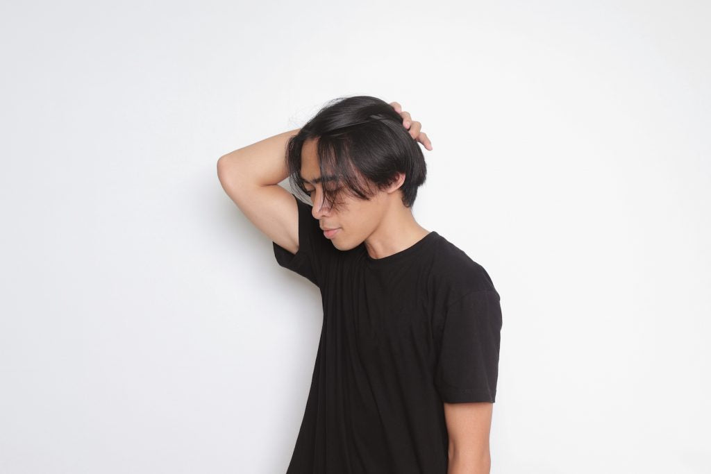 middle part haircut gen z hair trends